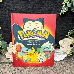 Pokémon Red Kids Book-the big book of small to tall Pokémon